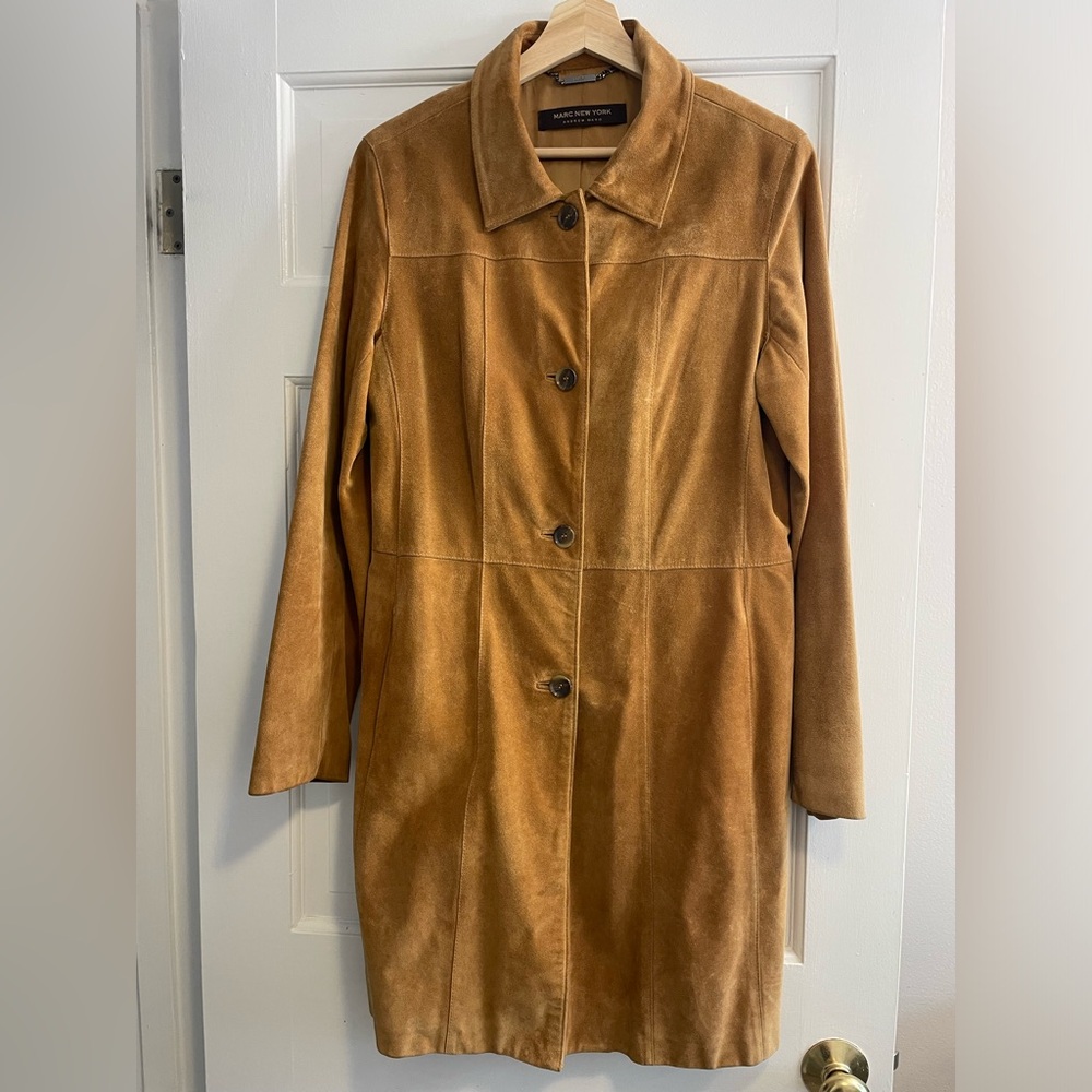 Andrew Marc Suede Coat